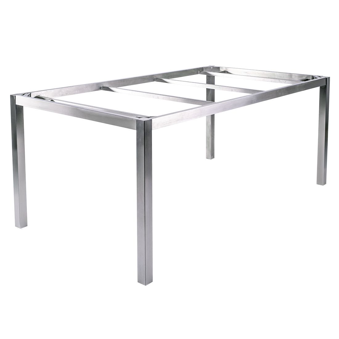 Zebra Opus Gartentisch 180x100cm Edelstahl/HPL