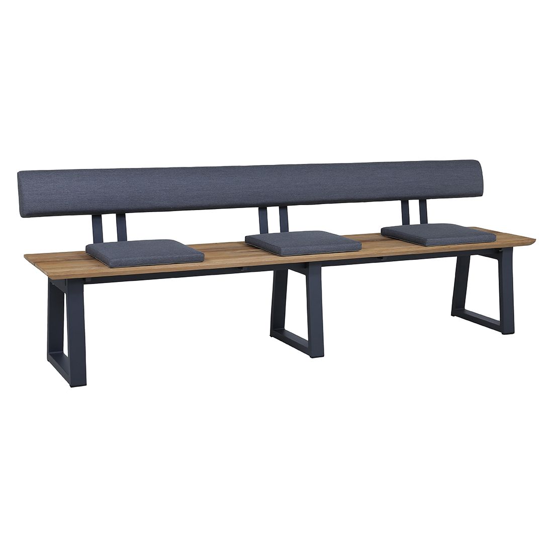 Zebra Alex Gartenmöbel-Set L (6 Plätze) Tisch 220x110cm