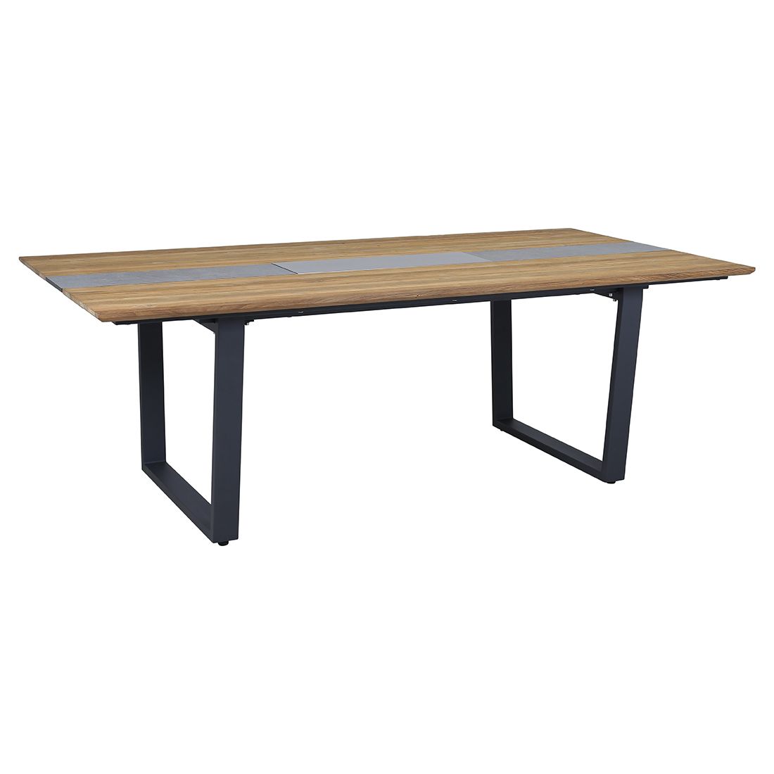 Zebra Alex Gartenmöbel-Set L (6 Plätze) Tisch 220x110cm