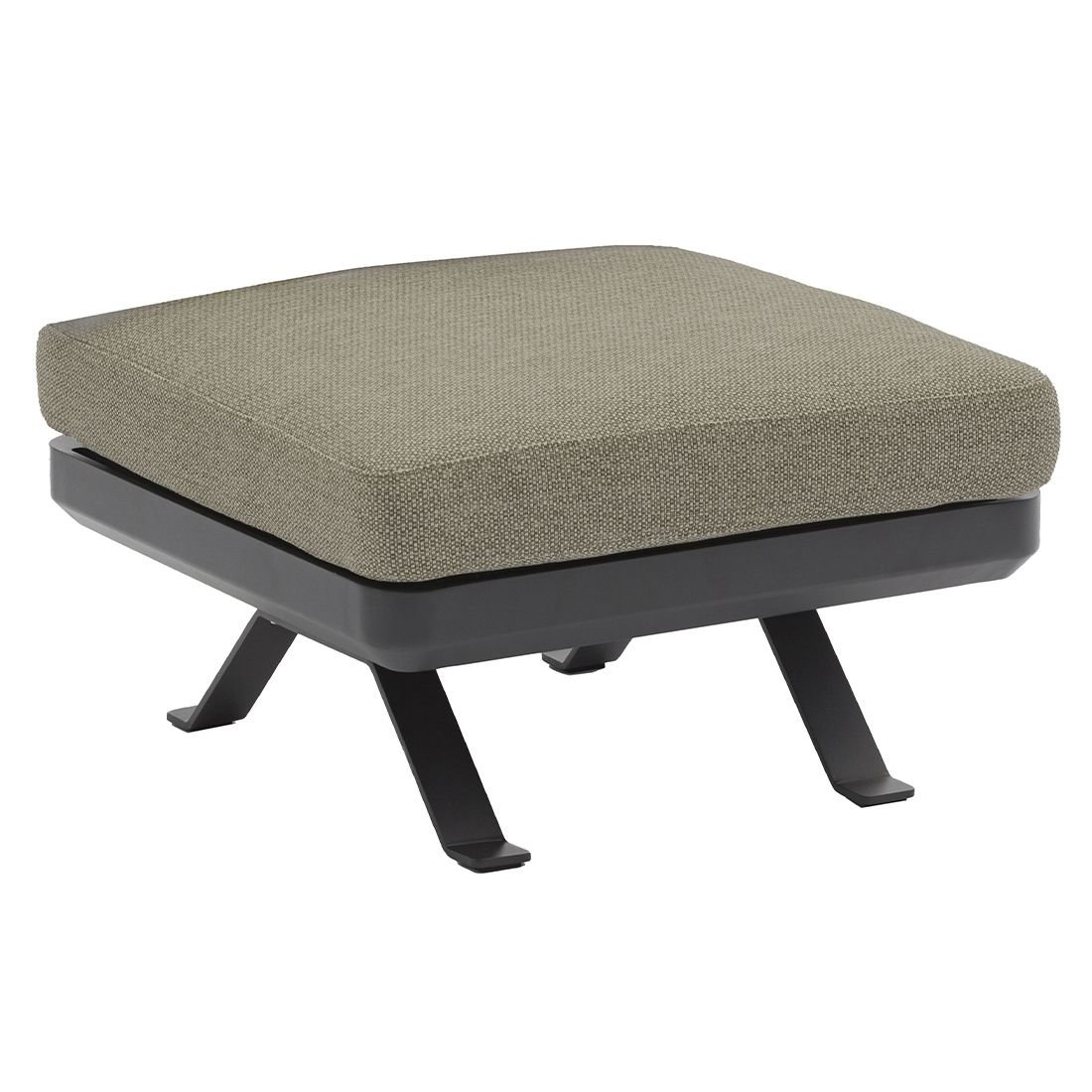 Zebra Sky Loungehocker Aluminium/Sunproof