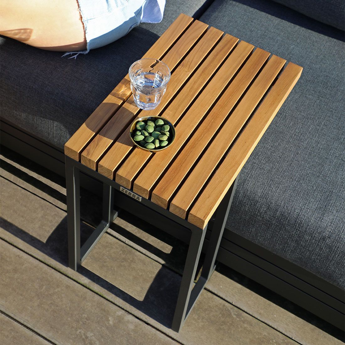 Zebra Sky Loungeset 4-tlg. Aluminium/Sunproof