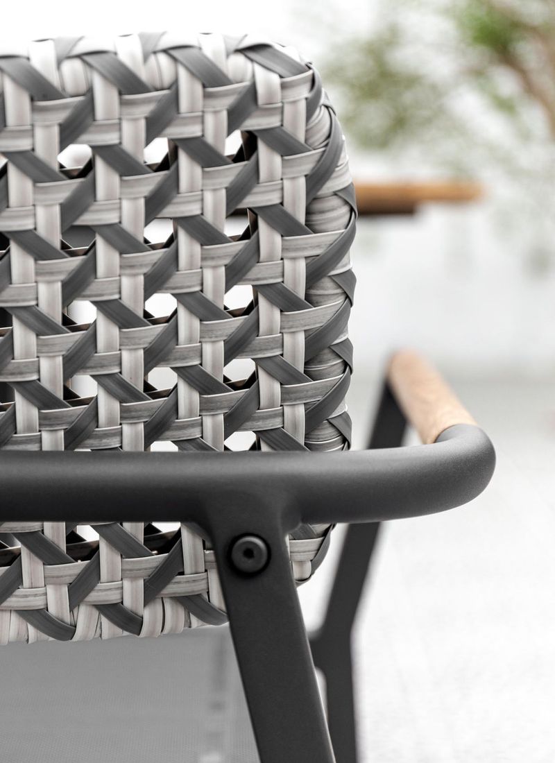 Zebra Yobex Stapelsessel Aluminium/Rope/Textilene