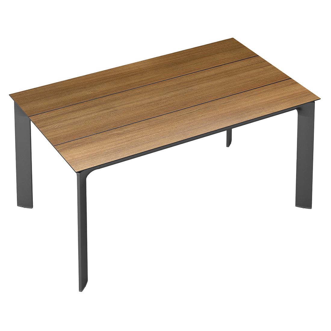 Kettler Diamond Gartentisch 160x95cm Aluminium/HPL