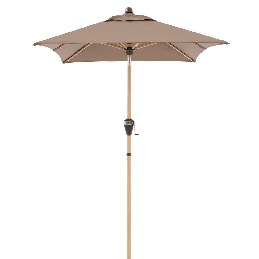 Doppler Alu-Wood Ultra Mittelstockschirm 210x140cm
