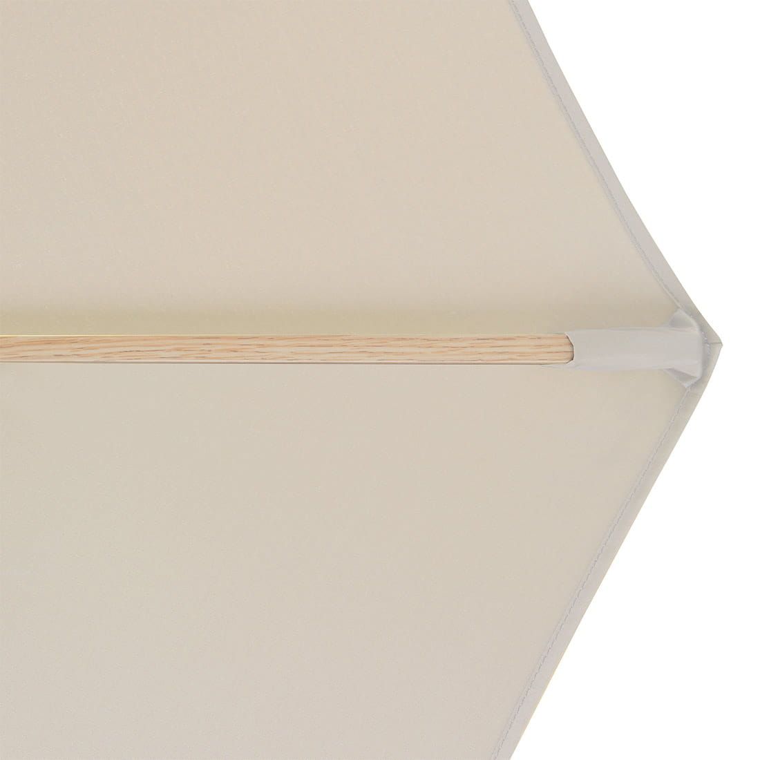 Doppler Alu-Wood Ultra Marktschirm Ø350cm Aluminium/Holzoptik