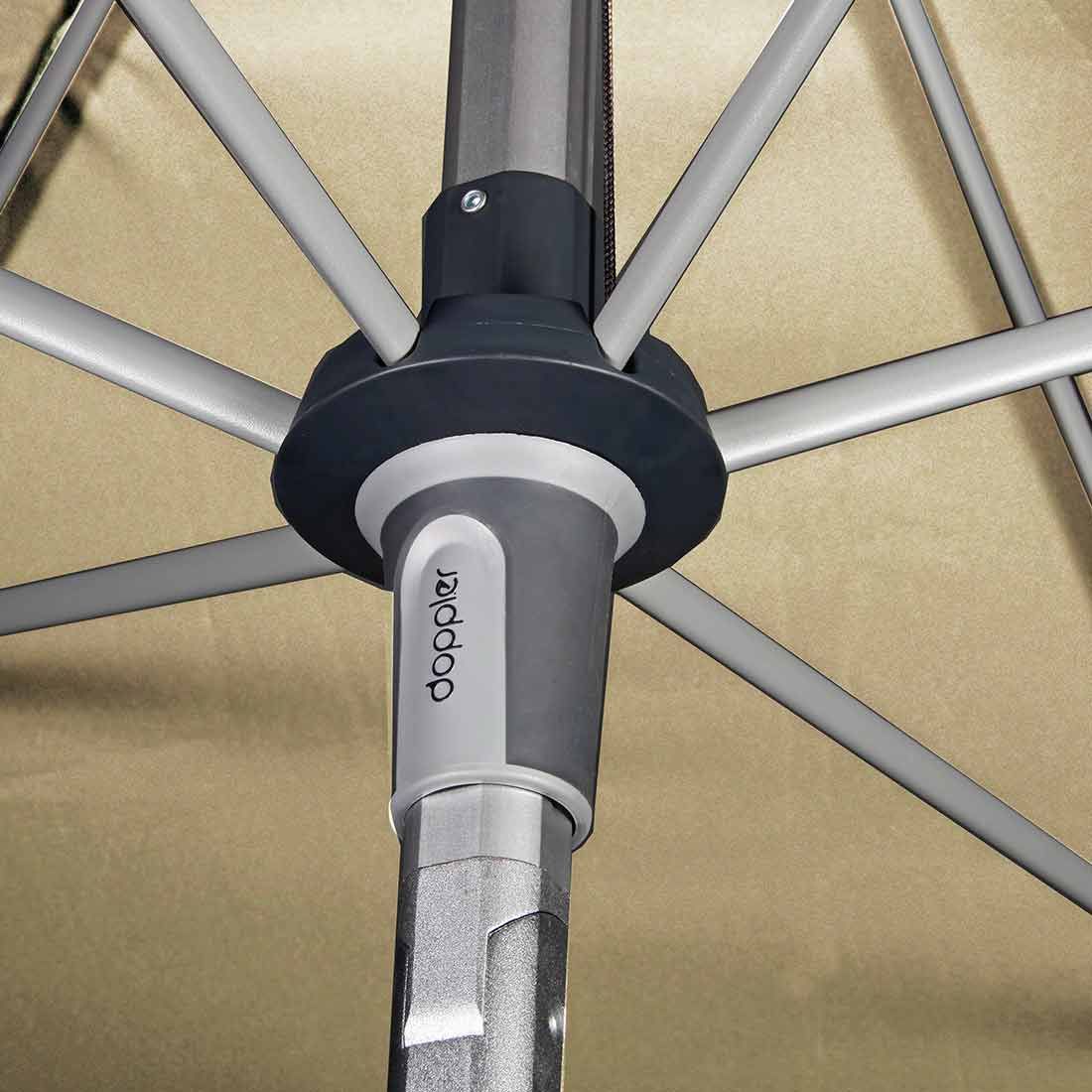 Doppler Expert Sonnenschirm Ø320cm mit Kurbel