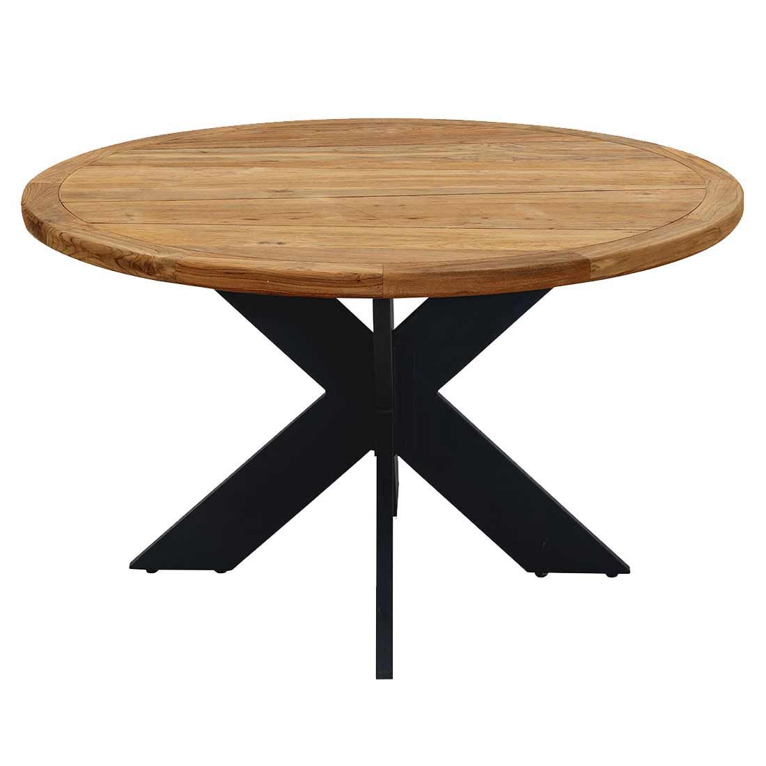 OUTLIV. Edson Gartenmöbelset 5-tlg. Tisch Ø130cm inkl. Kissen