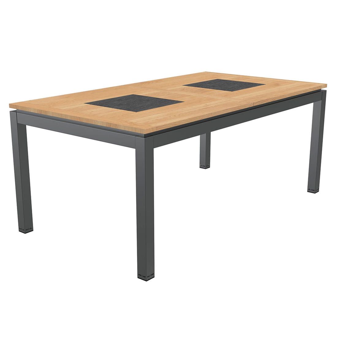 OUTLIV. Falun Gartenmöbelset 5-tlg. mit Ausziehtisch180/240x100cm