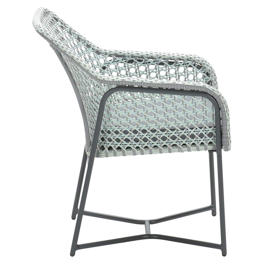 Garden Impressions Bellevue Diningsessel Aluminium/Rope
