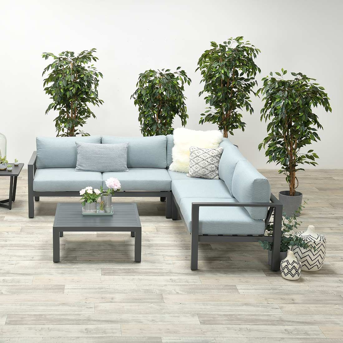 Garden Impressions Bianca Ecklounge Aluminium/Polyester