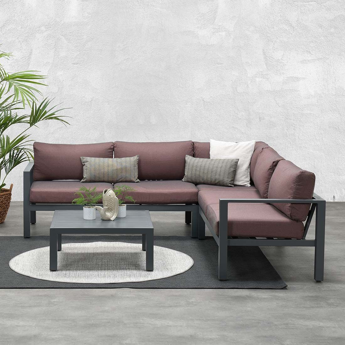 Garden Impressions Bianca Ecklounge Aluminium/Polyester