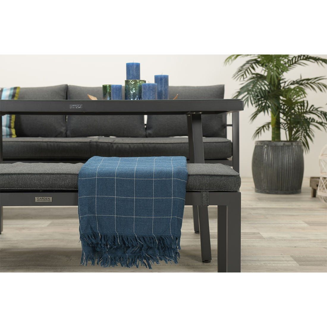Garden Impressions Blakes Dininglounge 4-tlg. Aluminium/Polyester