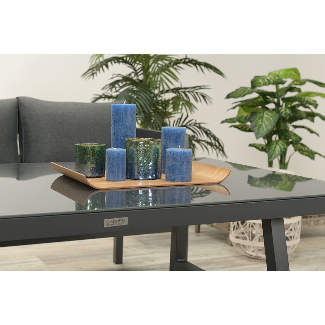 Garden Impressions Blakes Dininglounge 4-tlg. Aluminium/Polyester