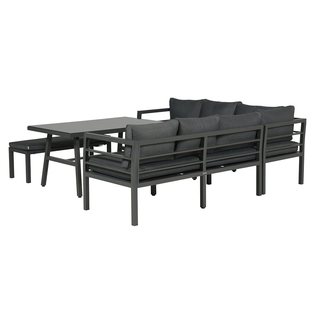 Garden Impressions Blakes Dininglounge 4-tlg. Aluminium/Polyester