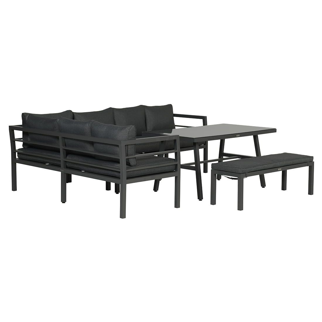 Garden Impressions Blakes Dininglounge 4-tlg. Aluminium/Polyester
