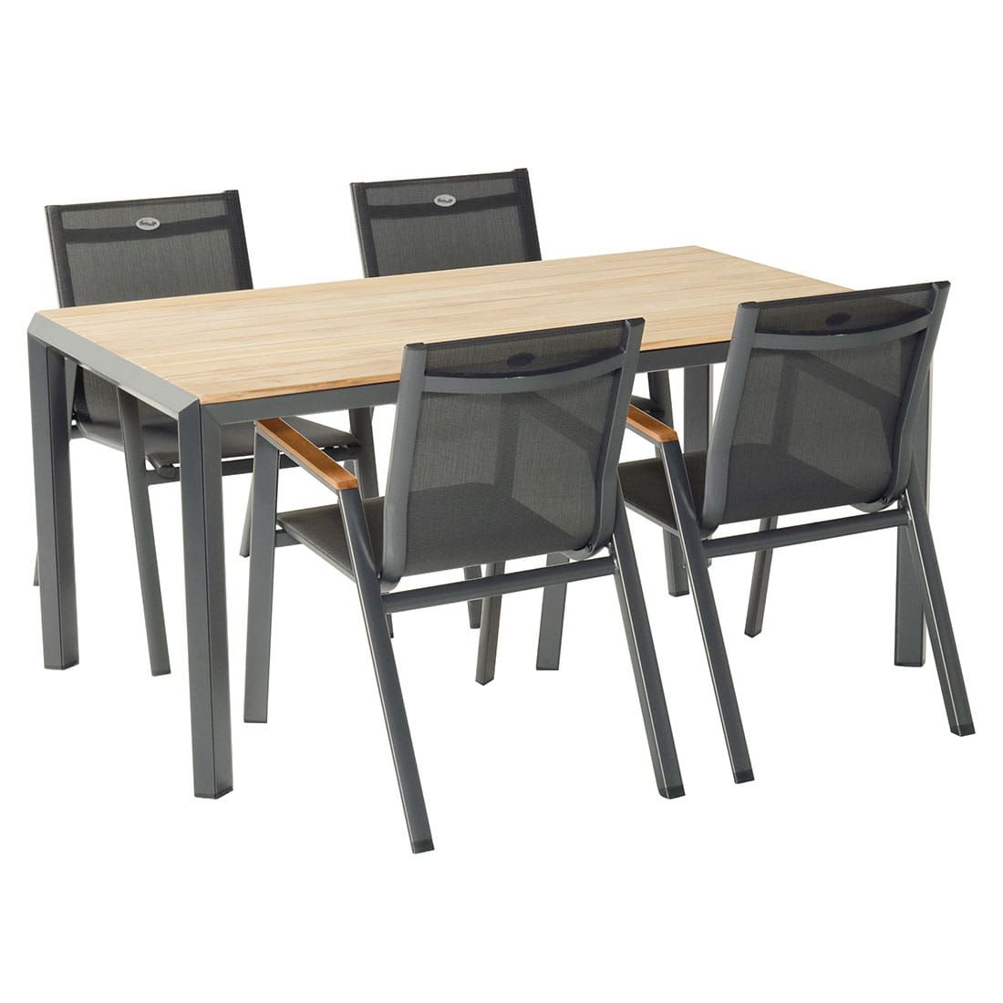 Hartman Aruba Stapelsessel Aluminium/Textilene