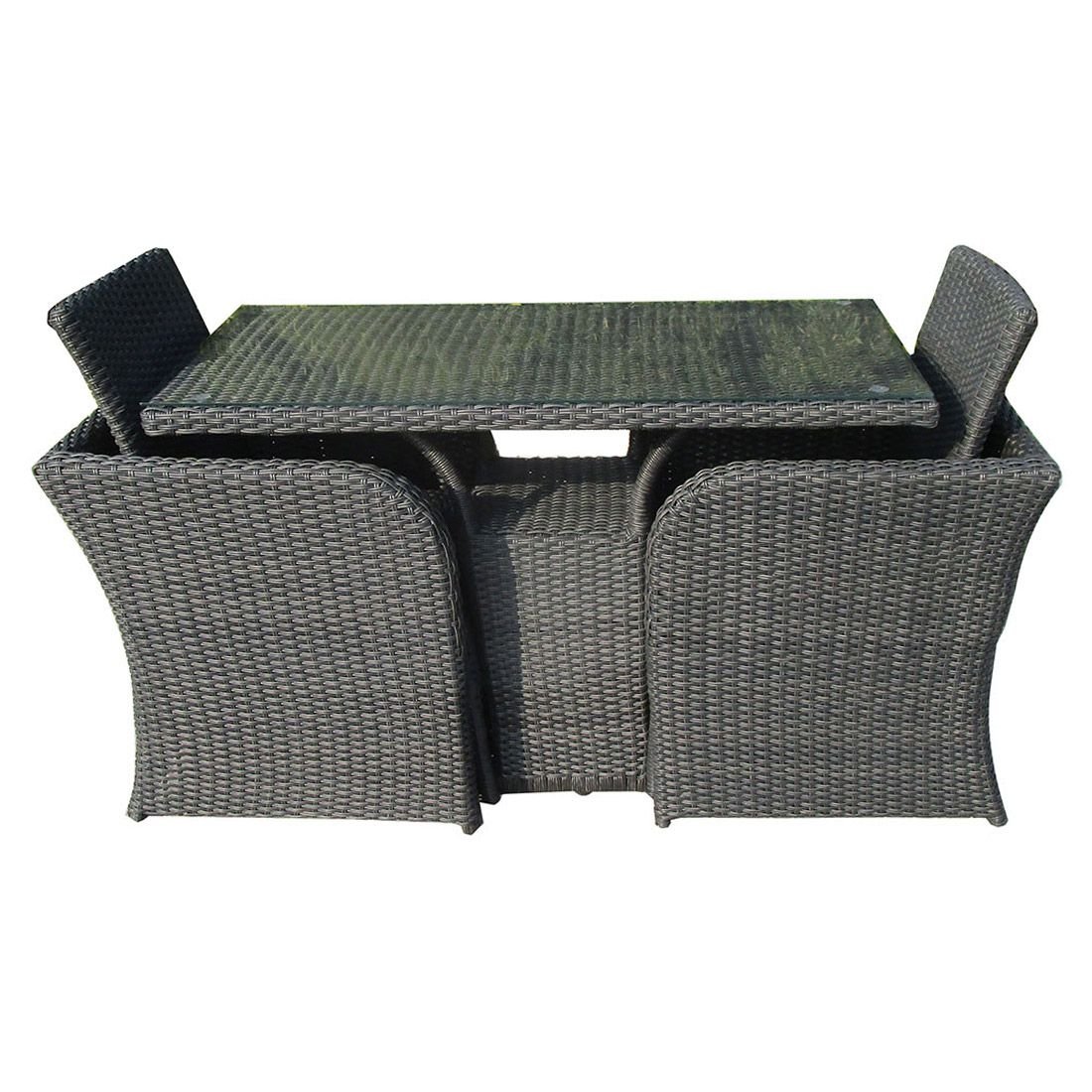 Hartman Breakfast Gartenmöbel-Set 5-tlg. Tisch 121x61cm