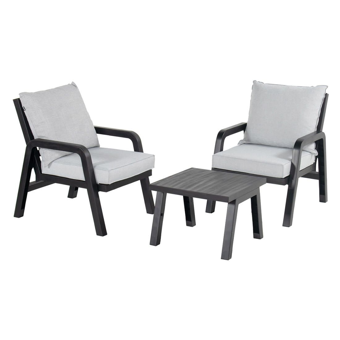Hartman Ibiza Gartenmöbel-Set 3-tlg. mit Tisch 60x60cm