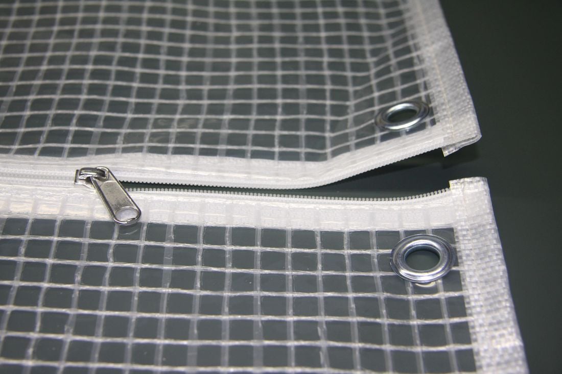 Heinemeyer Schutzhülle Ø90cm für Tische Poly-Gitter-Folie