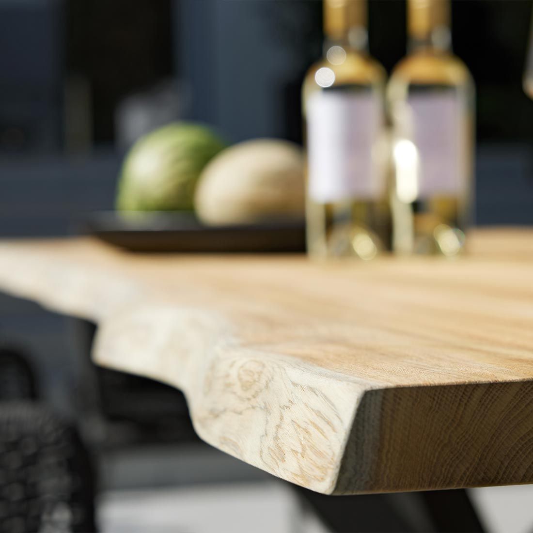 Interliving 7002 Gartentisch 220x95 cm Aluminium/Teak