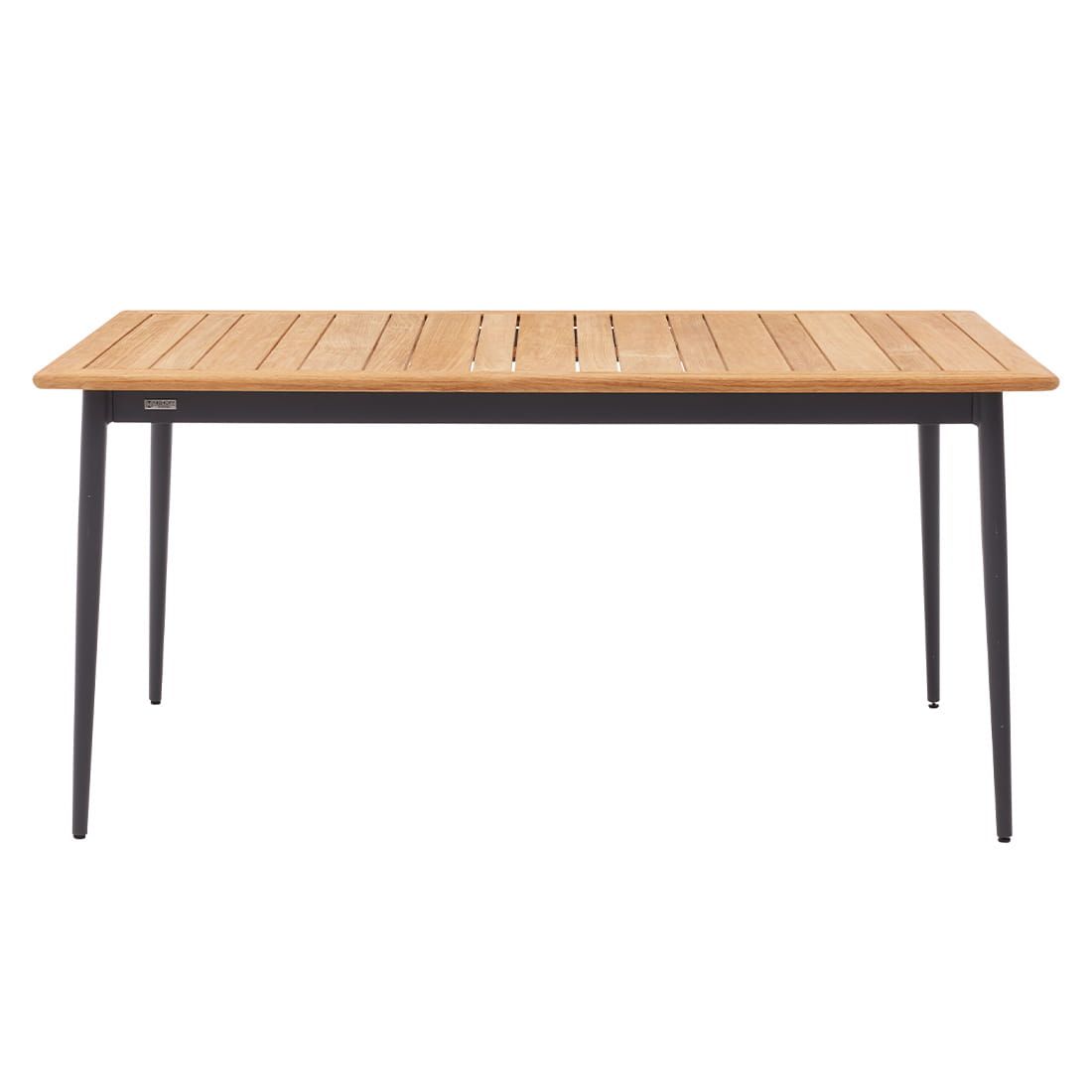 Interliving 7001 Gartentisch 160x95cm Aluminium/Teak