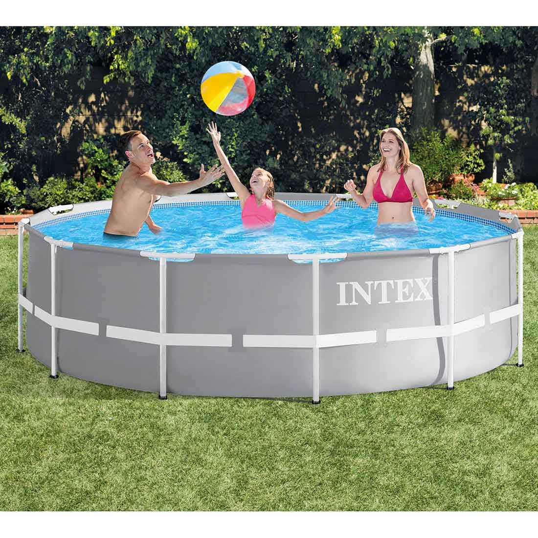 Intex Prism Frame Pool-Set inkl. GS-Pumpe Ø366x99cm