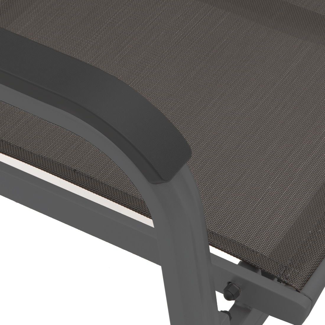 Kettler Basic Plus Gartenbank Aluminium/Textilene