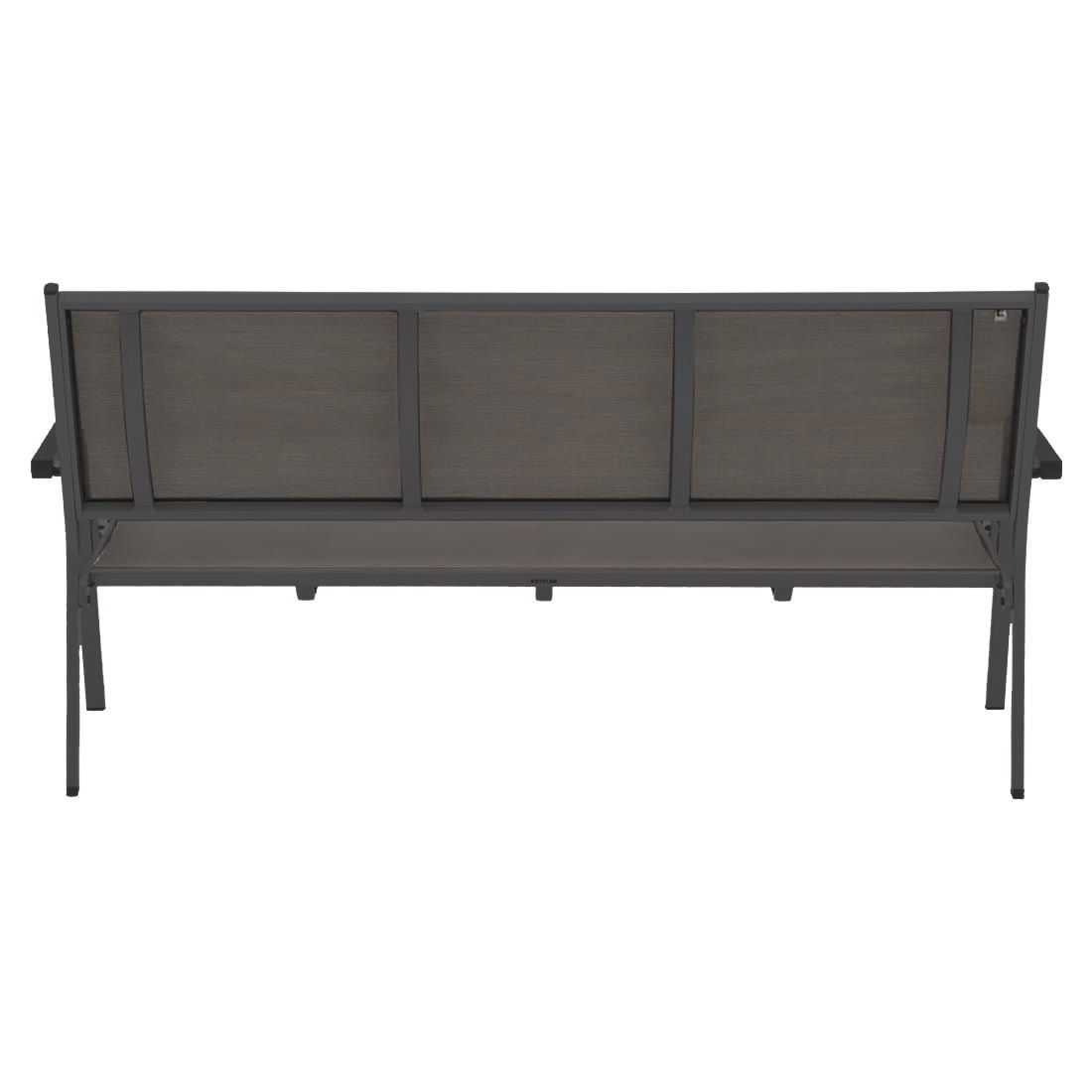 Kettler Basic Plus Gartenbank Aluminium/Textilene