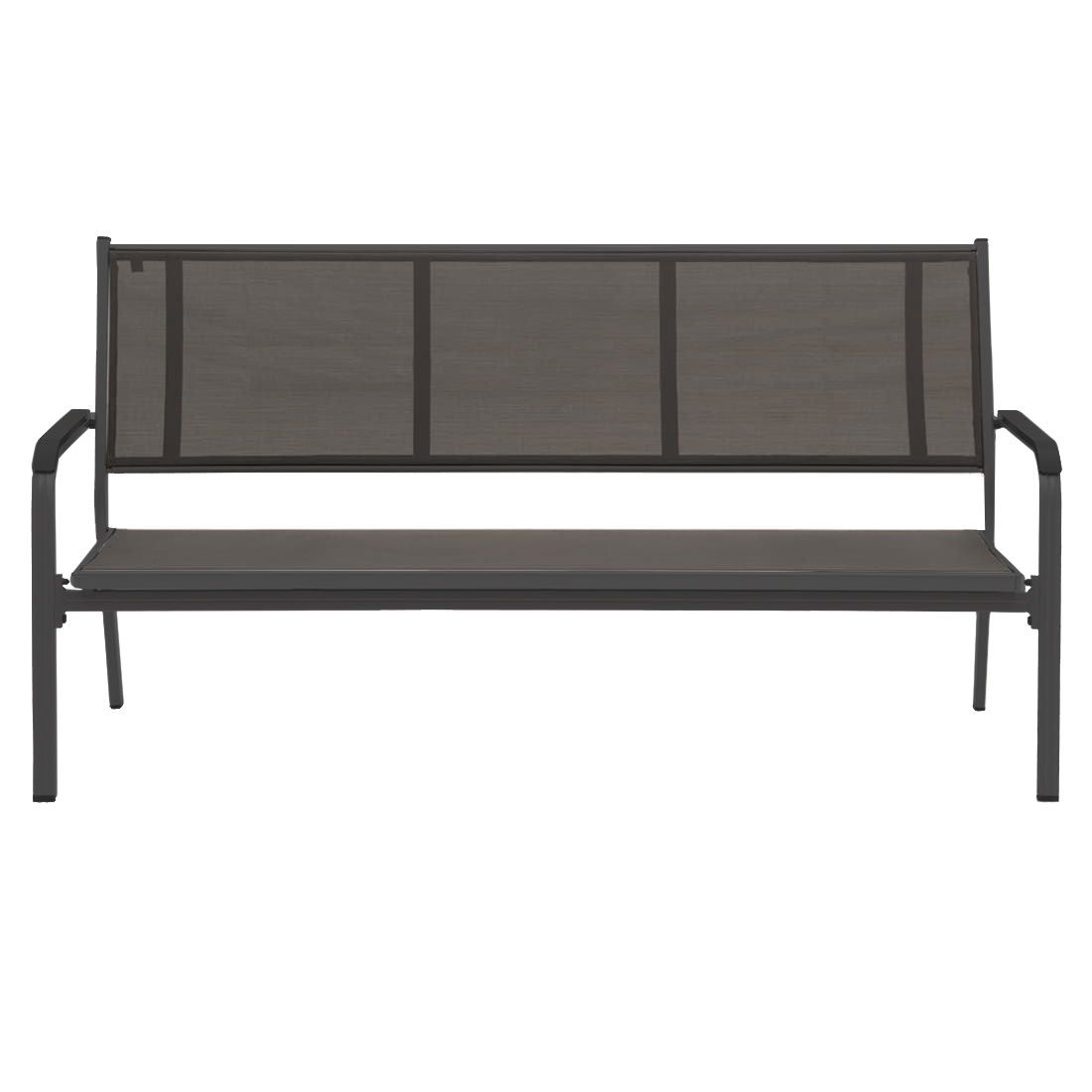 Kettler Basic Plus Gartenbank Aluminium/Textilene