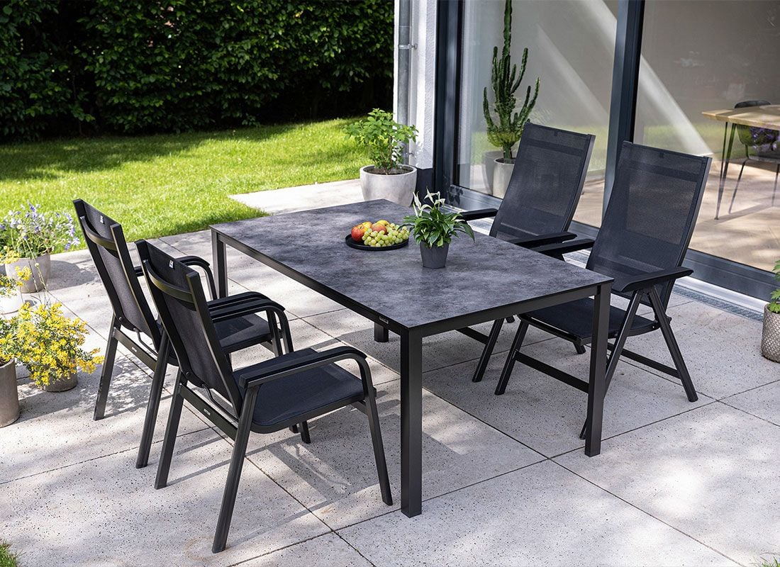 Kettler Basic+ Premium Klappsessel Aluminium/Textilene