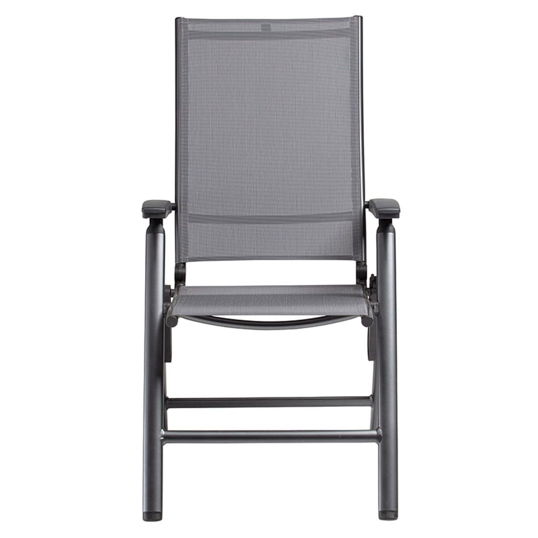 Kettler Cirrus Silver Line Klappsessel Aluminium/Outdoorgewebe