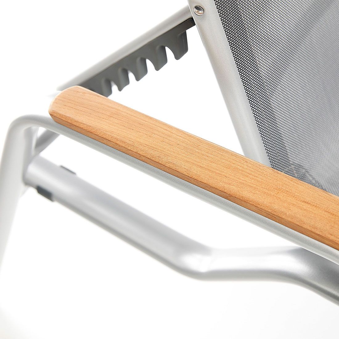 Kettler Cirrus Silver-Line Gartenliege Aluminium/Outdoorgewebe
