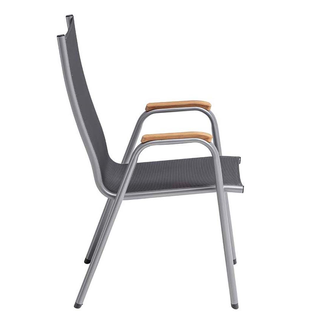 Kettler Cirrus Stapelsessel Aluminium/Outdoorgewebe