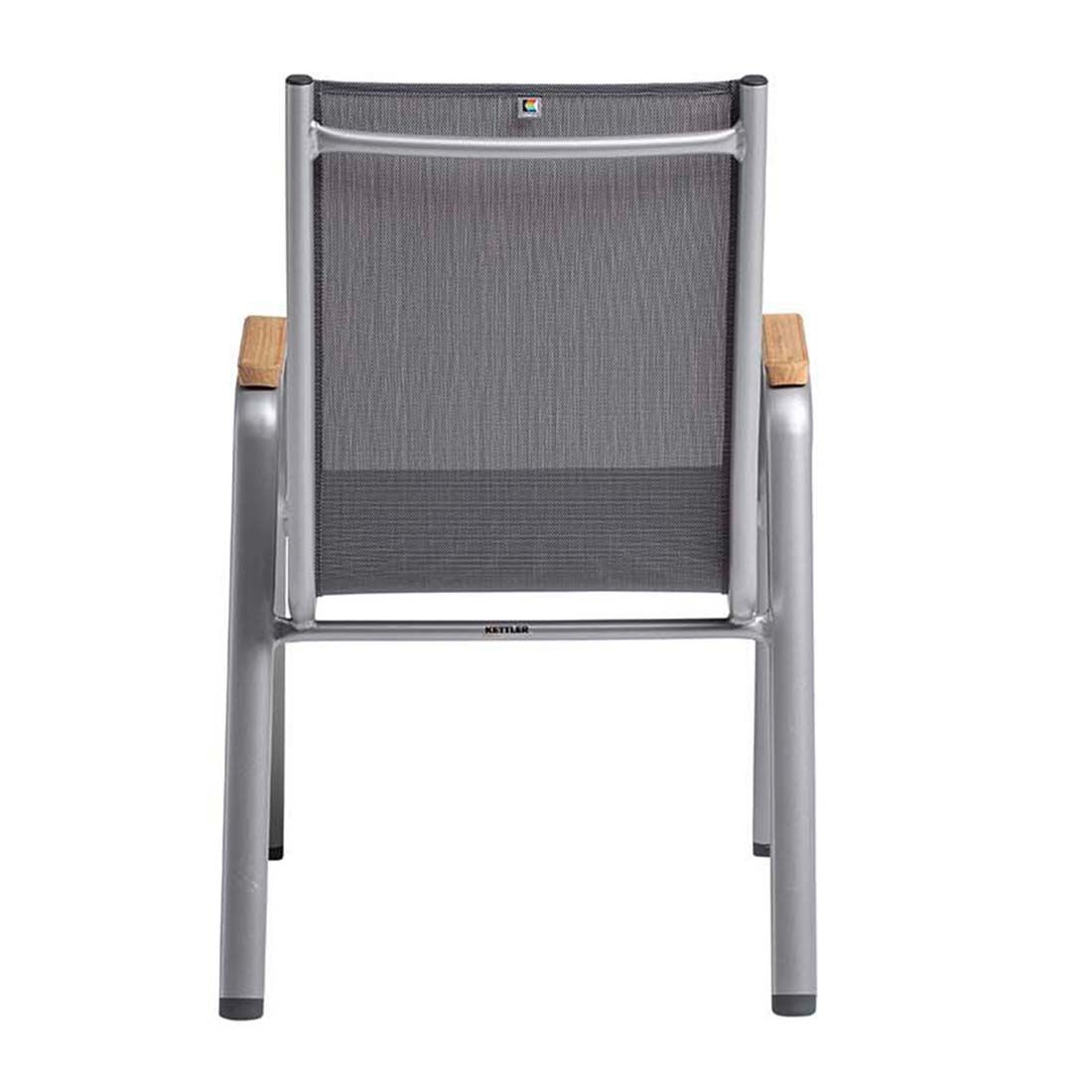 Kettler Cirrus Stapelsessel Aluminium/Outdoorgewebe