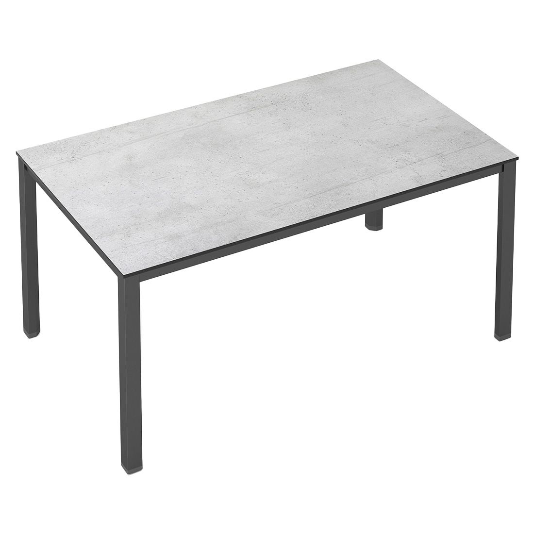 Kettler Cubic Gartentisch 160x95cm Aluminium/HPL