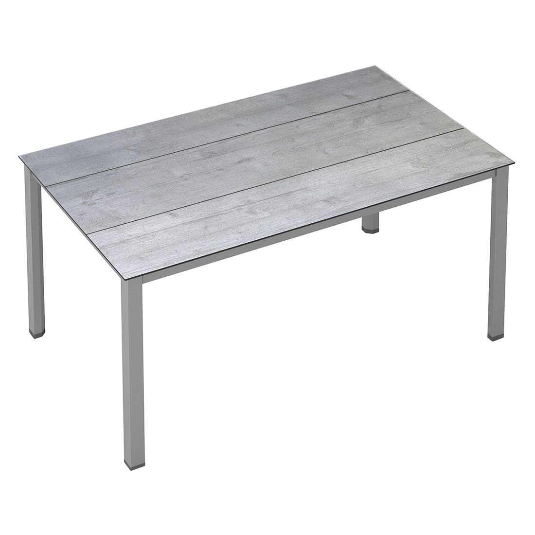 Kettler Cubic Gartentisch 160x95 cm Aluminium/HPL
