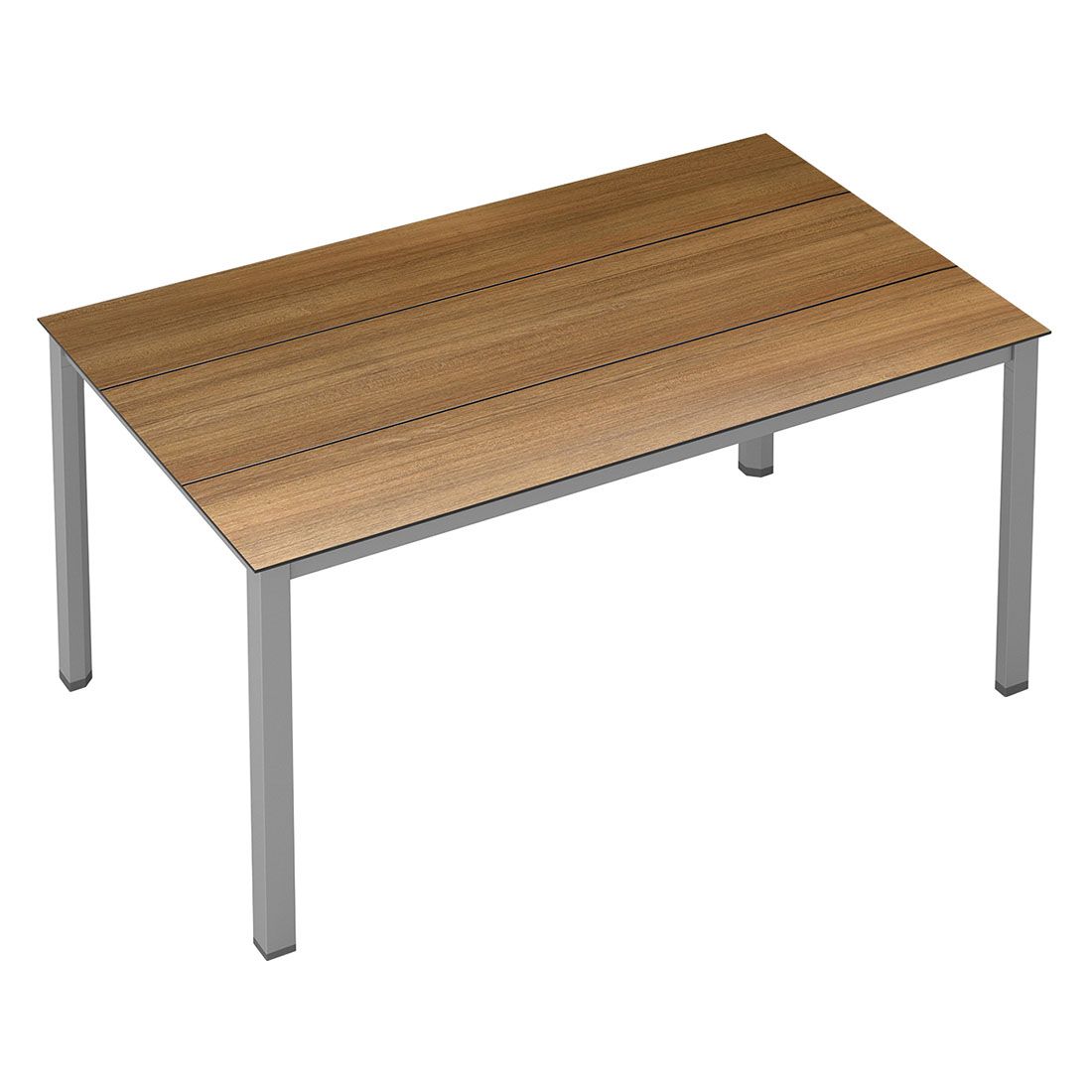 Kettler Cubic Gartentisch 160x95 cm Aluminium/HPL