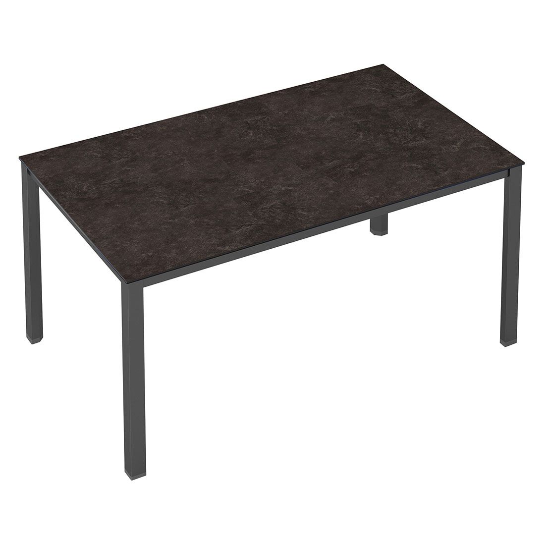 Kettler Cubic Gartentisch 160x95 cm Aluminium/Keramik-Glas