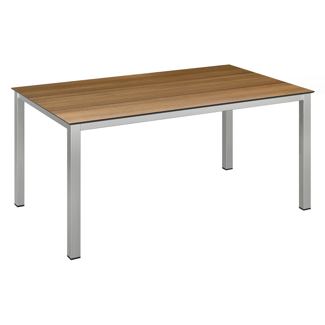Kettler Cubic Gartentisch 160x95 cm Edelstahl/HPL