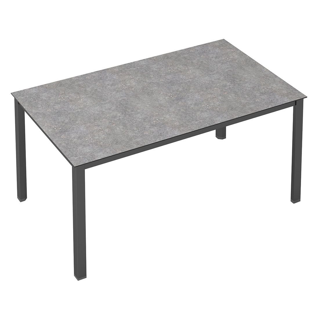 Kettler Cubic Gartentisch 160x95cm Aluminium/HPL