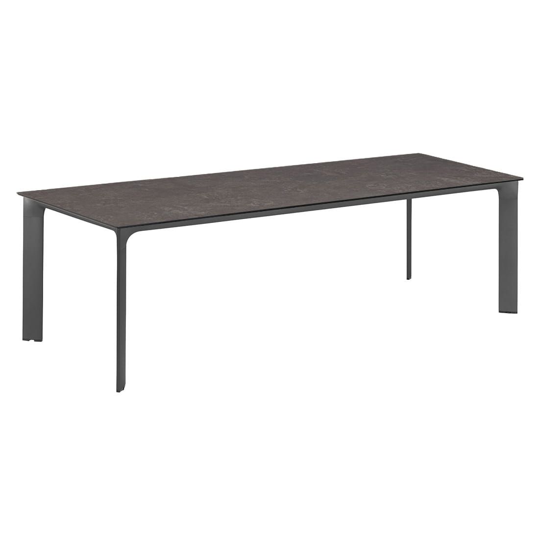 Kettler Diamond Gartentisch 220x95cm Aluminium/Keramik-Glas