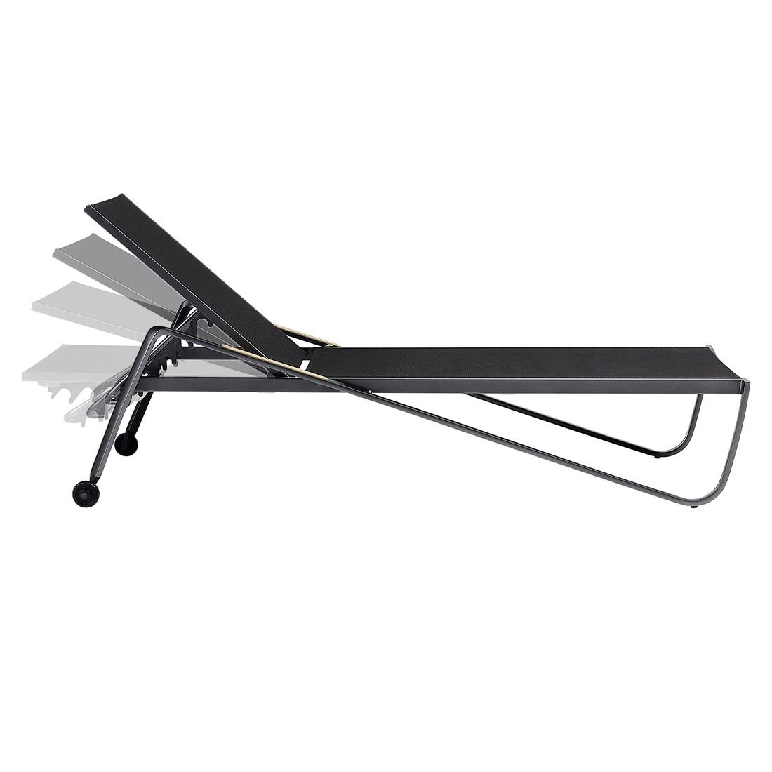 Kettler Diamond Gartenliege Aluminium/Outdoorgewebe