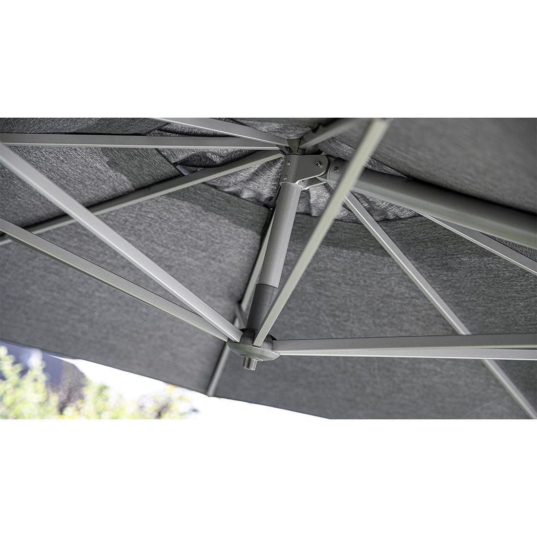 Kettler Easy Turn Ampelschirm Ø330cm Aluminium/Polyester