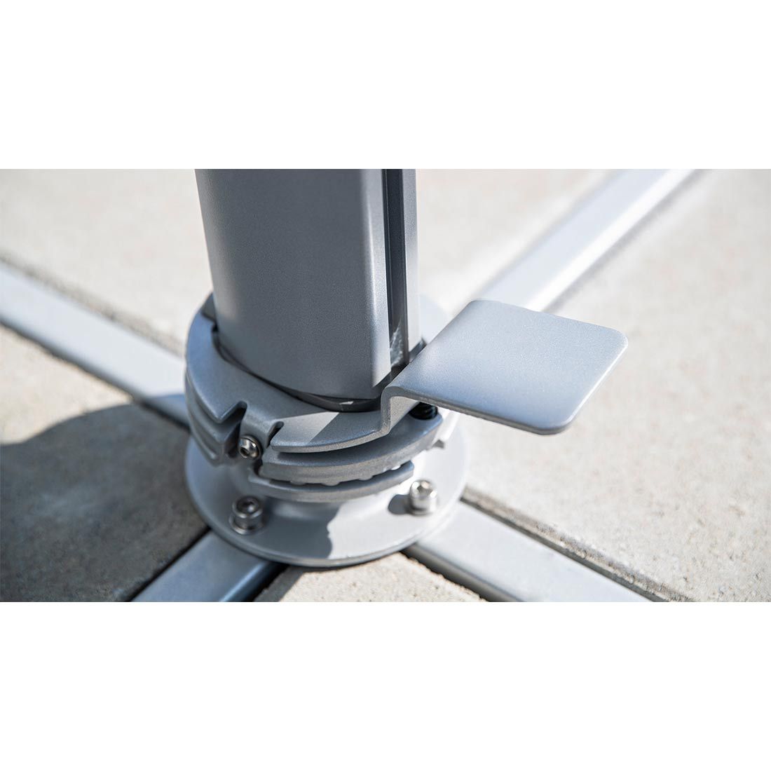 Kettler Easy Turn Ampelschirm Ø330cm Aluminium/Polyester