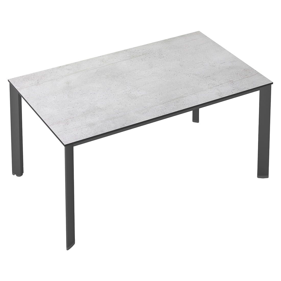 Kettler Edge Gartentisch 160x95cm Aluminium/HPL