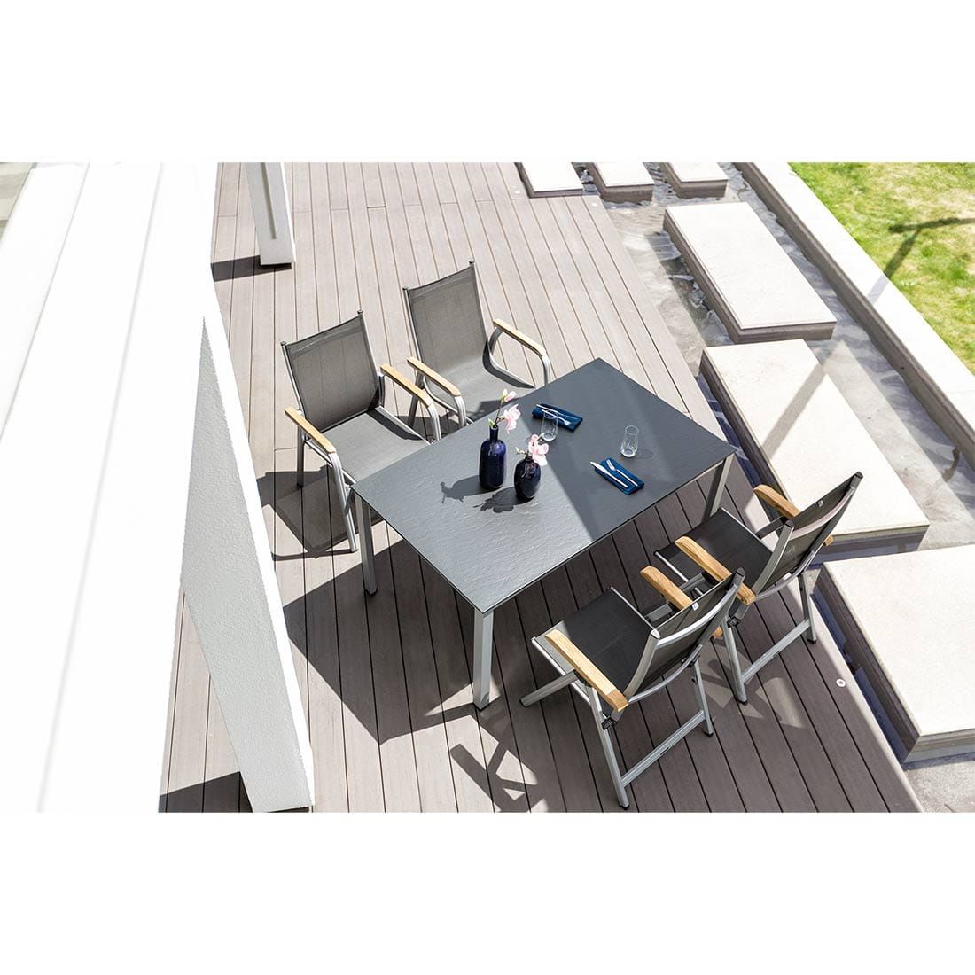 Kettler Granada Klappsessel Aluminium/Textilene