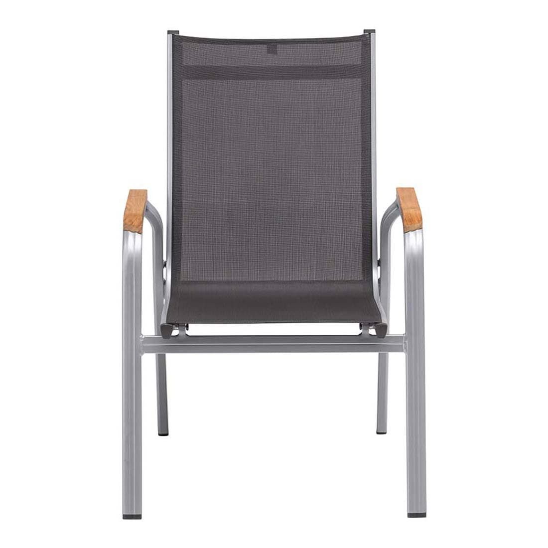 Kettler Granada Stapelsessel Aluminium/Outdoorgewebe