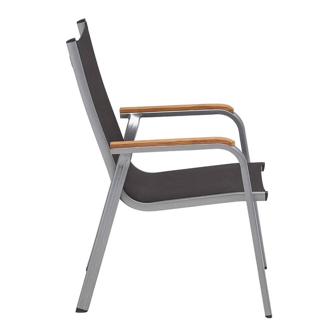 Kettler Granada Stapelsessel Aluminium/Outdoorgewebe