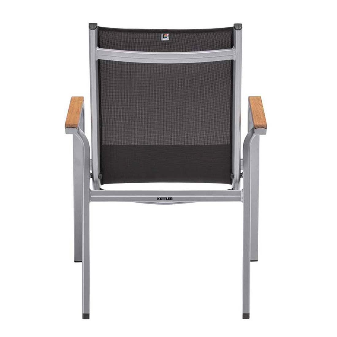 Kettler Granada Stapelsessel Aluminium/Outdoorgewebe