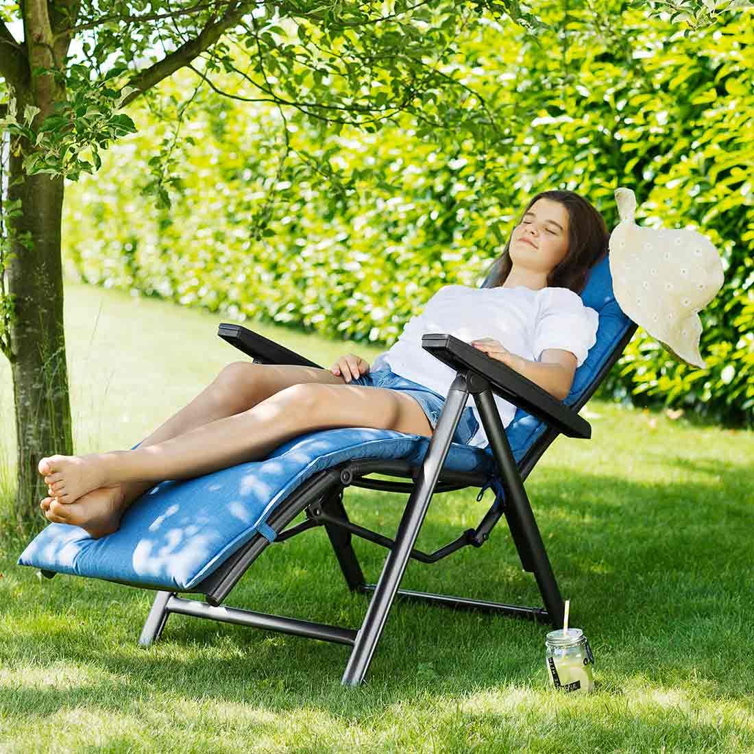 Kettler Cirrus Relaxsessel Aluminium/Textilene